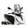 Plexi Puig Trafic kouřové, Piaggio Beverly 300, 400 ie 2021-