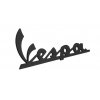 Nápis / znak "Vespa", černý, 150x50 mm, Vespa GTV 300 RST (2023-)