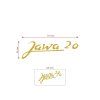 Nálepka JAWA 20 old 2ks  *M