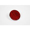 Odrazka kulatá červená se šroubem (kryt zinek D-57mm) -e-  *M