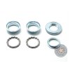 Headset metal silver for Puch Maxi