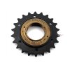 Freewheel pinion Esjot 22 teeth black/bronze for Kreidler Flory MF 2 MP 2, Piaggio Ciao SI Bravo, Zündapp Automatic moped type 442 444, Puch Maxi N S moped