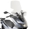 Plexi čiré vysoké Givi, s montážní sadou Honda PCX 125 (2021-2024)