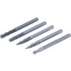 Sada HSS rotačních pilníků 3 mm, 5dílná pro rotační nástroj