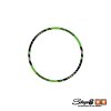 Sada samolepek na ráfek pro 13" kola Stage6, zelená