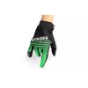 Motocyklové rukavice Stage6 Street Pure zelená / černá L