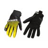 Motocyklové rukavice Stage6 Street Pure žlutá / černá S