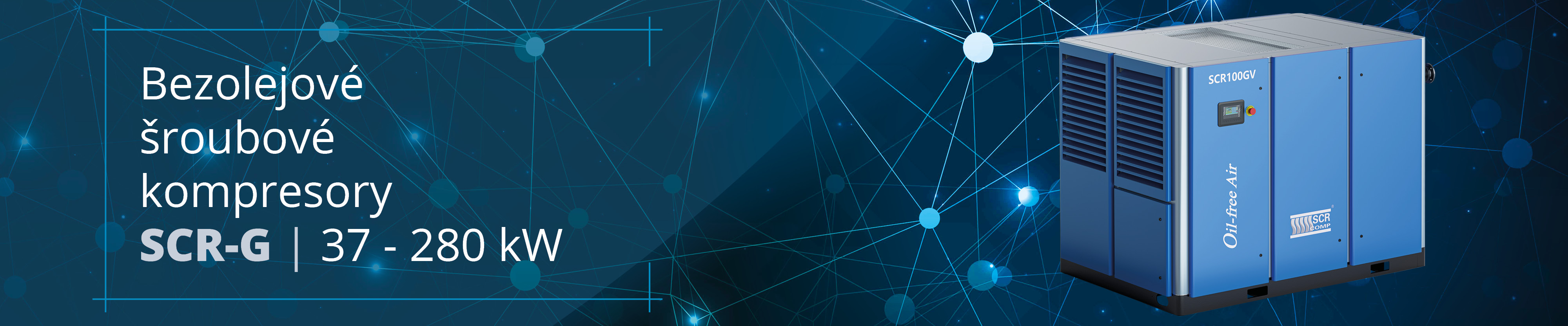 Šroubové kompresory SCR-G