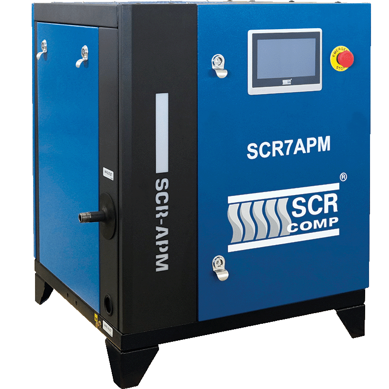 Kompresor SCR APM Mini v provozu