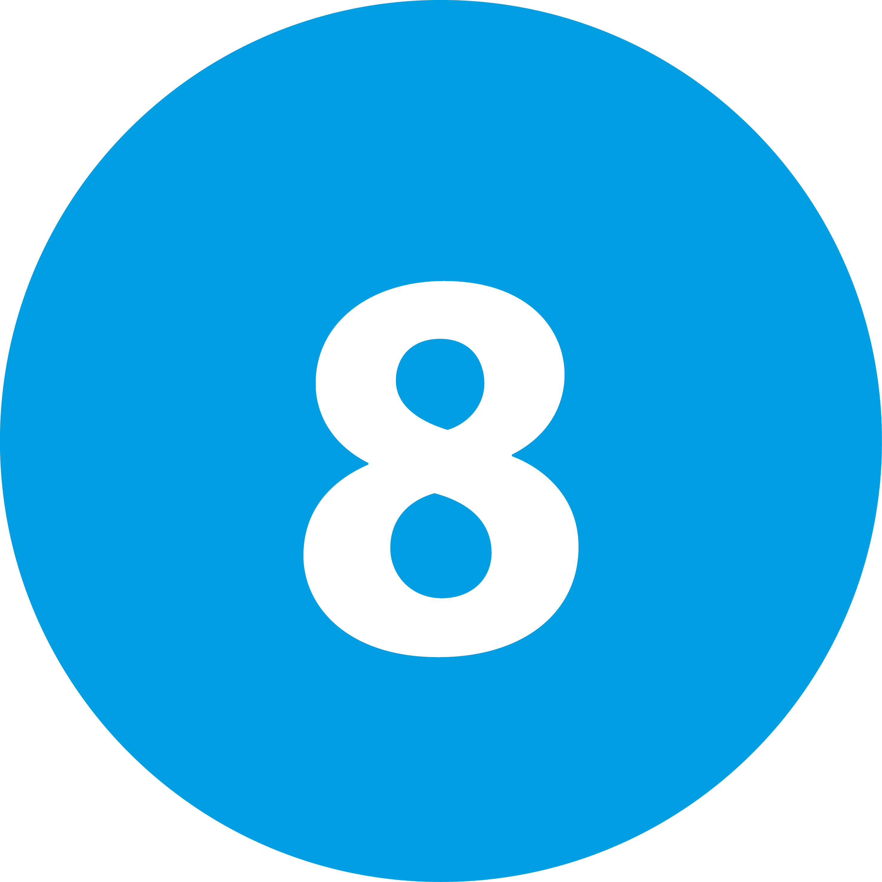 8 в кружочке