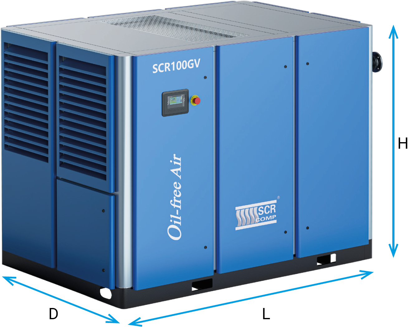 dimensions of SCR-G