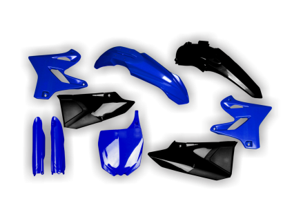 10077 plastics kit yamaha yz 125 250 2015 2016 2017 2018 2019 blue black full