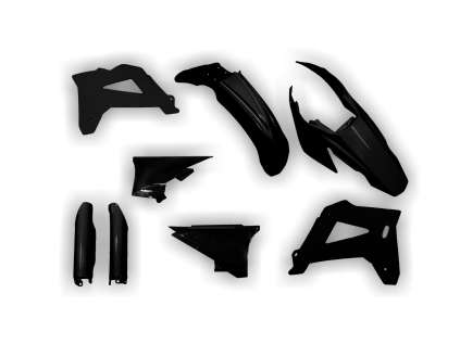 10596 plastics kit gas gas ec 2007 2008 2009 black f9m4