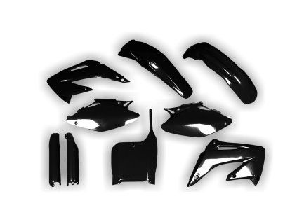 1205 1205 1205 plastics kit honda cr 125 250 02 03 black full
