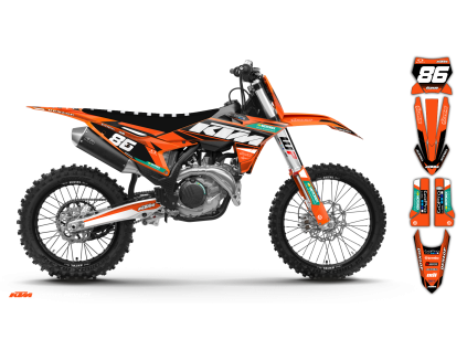 graphics kit ktm sx sxf 25 k11 le bike