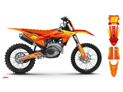 graphics kit ktm sx sxf 25 k19 r1 bike
