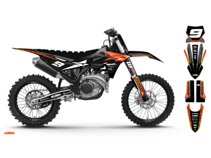 graphics kit ktm sx sxf 25 k19 r2 bike