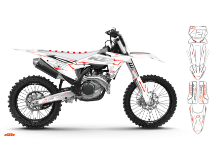 graphics kit ktm sx sxf 25 k22 le bike