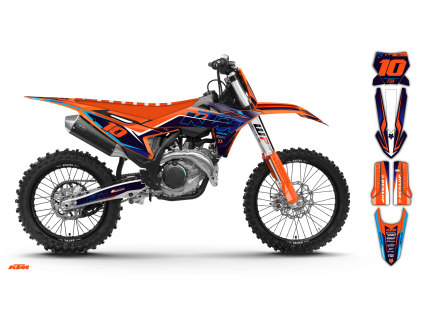 12558 graphics kit ktm sx sxf 25 k5 st bike