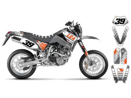 graphics kit ktm lc4 sxc 99 05 se1034 r2 bike