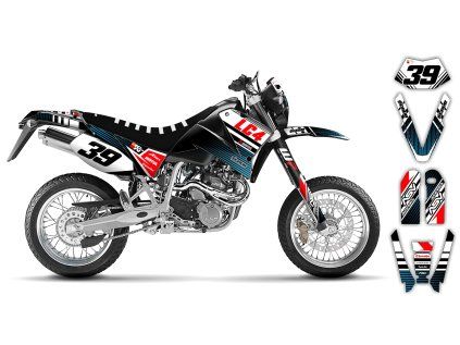 graphics kit ktm lc4 sxc 99 05 se1034 st bike
