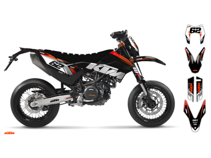 graphics kit ktm smc r 690 12 18 k2 le bike