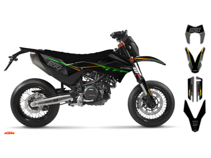 graphics kit ktm smc r 690 12 18 shift st bike