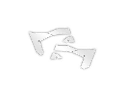 graphics kit yamaha yzf 250 24 26 transparent side protection kit draft
