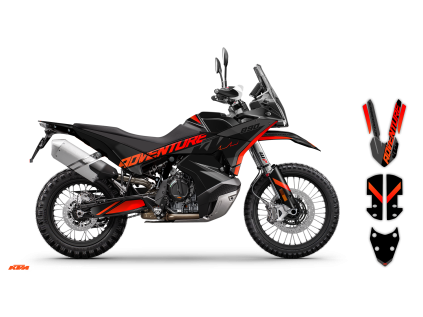 graphics kit ktm adventure 790 890 890r 23 solid r3 bike