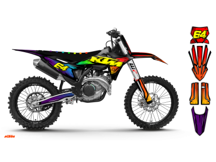 graphics kit ktm sx sxf 25 artlex le bike