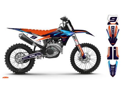 graphics kit ktm sx sxf 25 k19 le bike