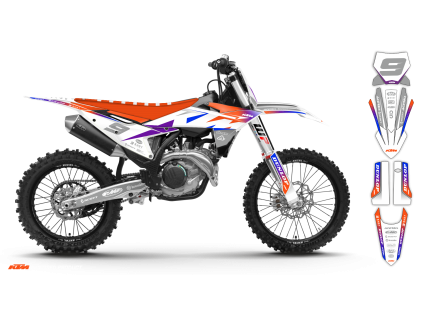 graphics kit ktm sx sxf 25 k19 st bike