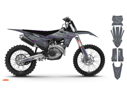 graphics kit ktm sx sxf 25 k22 r3 bike