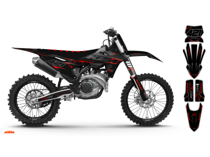 graphics kit ktm sx sxf 25 k22 st bike