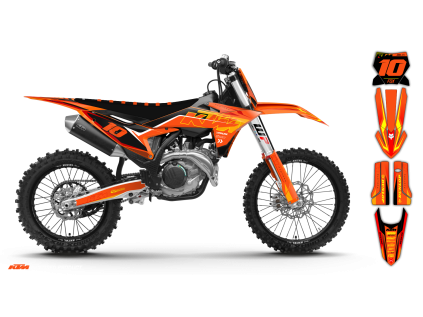 graphics kit ktm sx sxf 25 k5 le bike