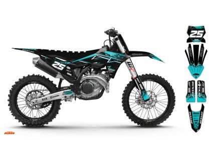 graphics kit ktm sx sxf 25 k6 r3 bike
