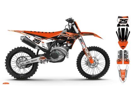 graphics kit ktm sx sxf 25 k6 r4 bike