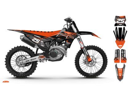 graphics kit ktm sx sxf 25 k6 r5 bike