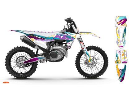 graphics kit ktm sx sxf 25 kaleido st bike