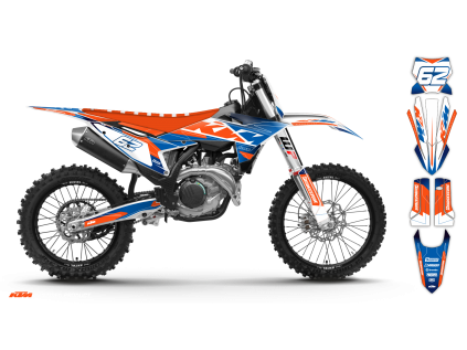 graphics kit ktm sx sxf 25 k se1109 st bike