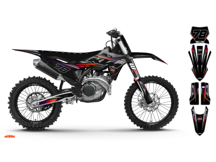 graphics kit ktm sx sxf 25 k se1127 st bike