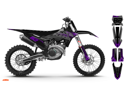 graphics kit ktm sx sxf 25 panthera le bike