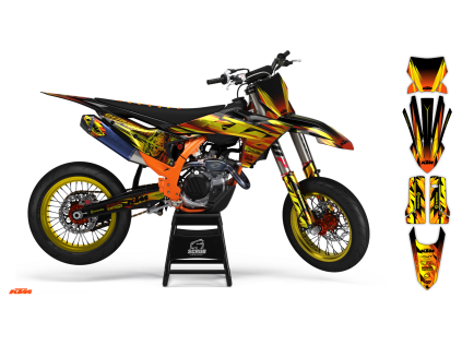 14976 graphics kit ktm sx sxf 23 eskel le bike