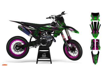 graphics kit ktm sx sxf 23 eskel r2 bike