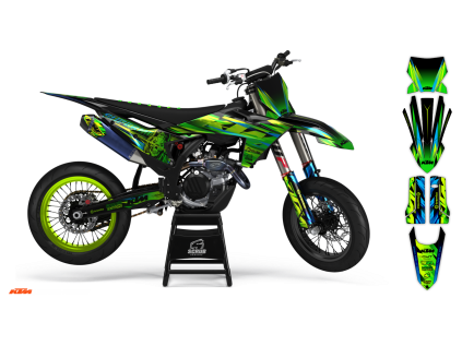 graphics kit ktm sx sxf 23 eskel st bike