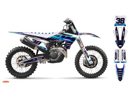 graphics kit ktm sx sxf 23 slide r1 bike