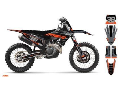graphics kit ktm sx sxf 23 slide r2 bike
