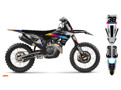 graphics kit ktm sx sxf 23 slide st bike