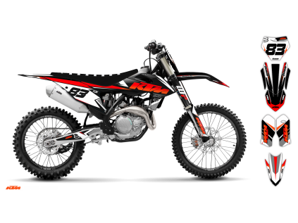 graphics kit ktm sx sxf 19 20 k14 le bike