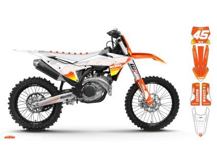 graphics kit ktm sx sxf 25 k21 le bike